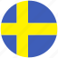 flag, country, world, national, nation, sweden 