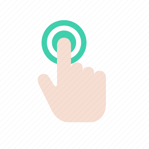 Hand, movement, finger, gesture, interaction, interface, touch icon - Download on Iconfinder