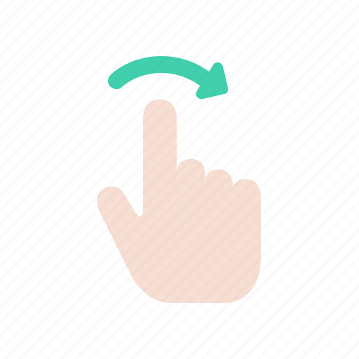 Hand, movement, finger, gesture, interaction, interface, touch icon - Download on Iconfinder