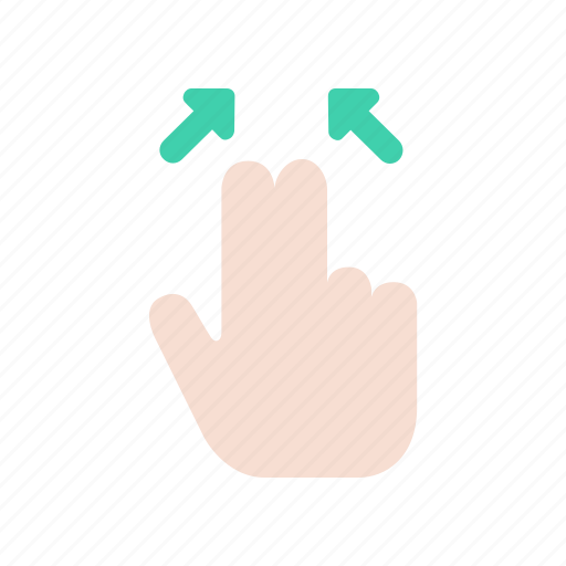 Hand, movement, arrows, direction, gesture, touch, up icon - Download on Iconfinder