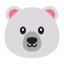 polar, bear, emoticon, emoji, smile, teddy, zoo 