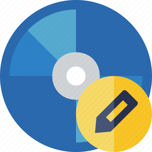 Bluray, compact, digital, disc, disk, dvd, edit icon - Download on Iconfinder