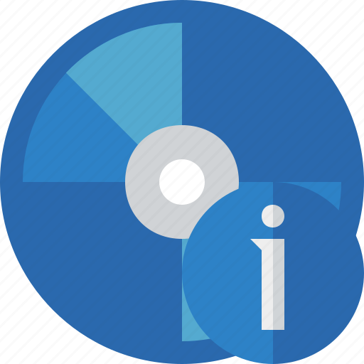 Bluray, compact, digital, disc, disk, dvd, information icon - Download on Iconfinder