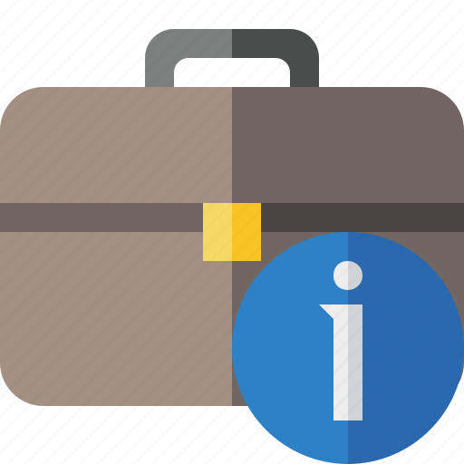 Bag, briefcase, business, information, portfolio, suitcase, work icon - Download on Iconfinder