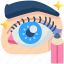 eyeliner, cosmetic, eye, lens, pencil