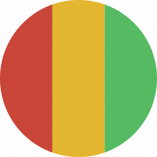 Guinea, circle icon - Download on Iconfinder on Iconfinder