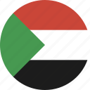 sudan, circle