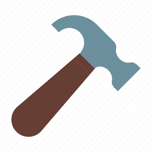Hammer, nail, repair, tool, work, building, service icon - Download on Iconfinder