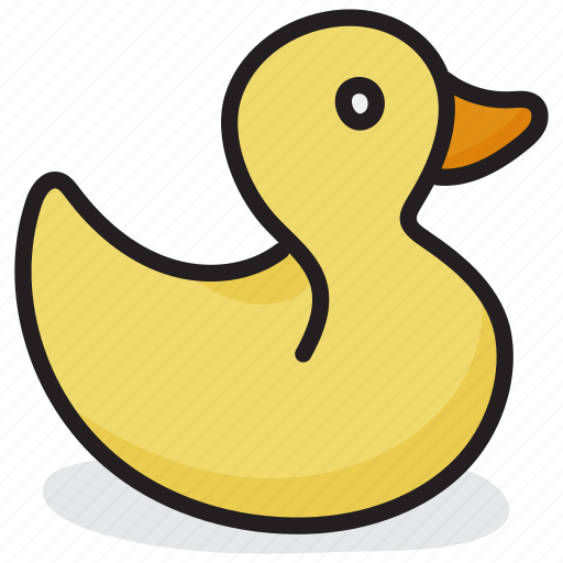 Baby duck, duck toy, duckling, kids toy, quack, rubber duck icon - Download on Iconfinder