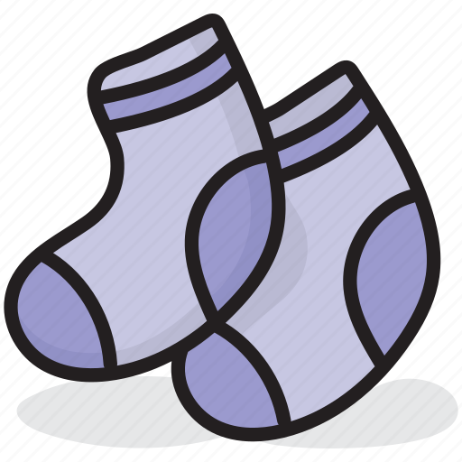 Anklet cover, footwear, kid socks, socks, undershoe socks icon - Download on Iconfinder