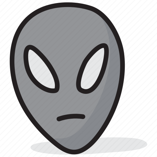 Alien, creature, extraterrestrial life, extraterrestrial specie, lifeform, xenomorph icon - Download on Iconfinder