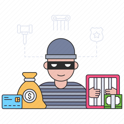 Robber, thief, criminal, burglar, mugger icon - Download on Iconfinder