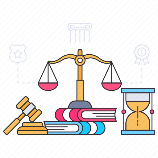 Law and order, justice, balance scale, equity, law education icon - Download on Iconfinder