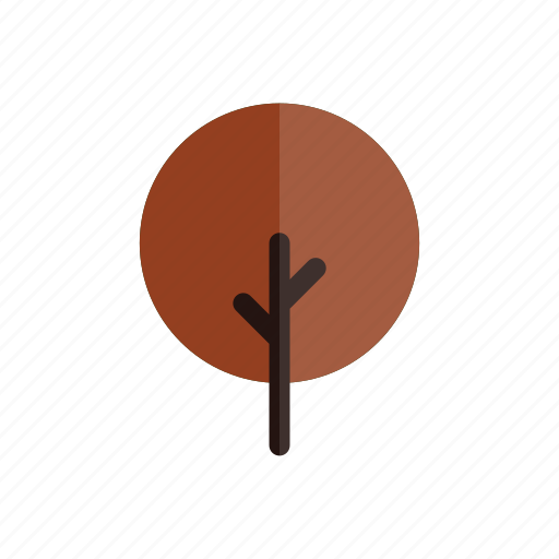 Autumn, branches, circle, nature, plant, red, tree icon - Download on Iconfinder