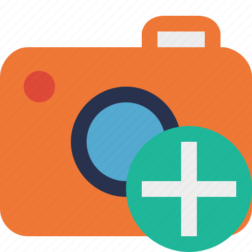Add, camera, photo, photocamera, photography, picture, snapshot icon - Download on Iconfinder