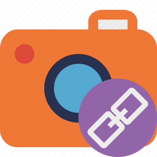 Camera, link, photo, photocamera, photography, picture, snapshot icon - Download on Iconfinder