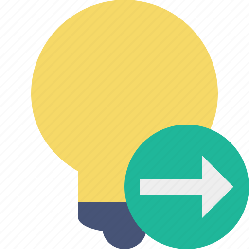 Bulb, idea, light, next, tip icon - Download on Iconfinder