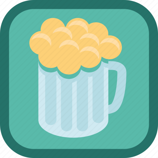 Glass, beer, drink, alcohol, gamification, badge icon - Download on Iconfinder