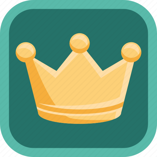 Trophy, gamification, badge, reward, crown, gold icon - Download on Iconfinder