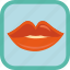 smile, lips, woman, kiss, gamification, badge 