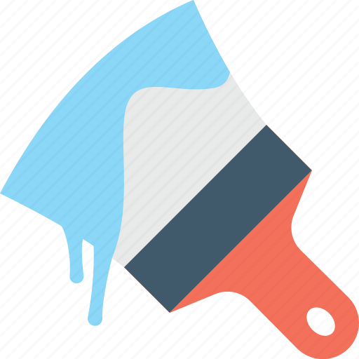 Brush, paint, paint brush, painting, wall paint icon - Download on Iconfinder