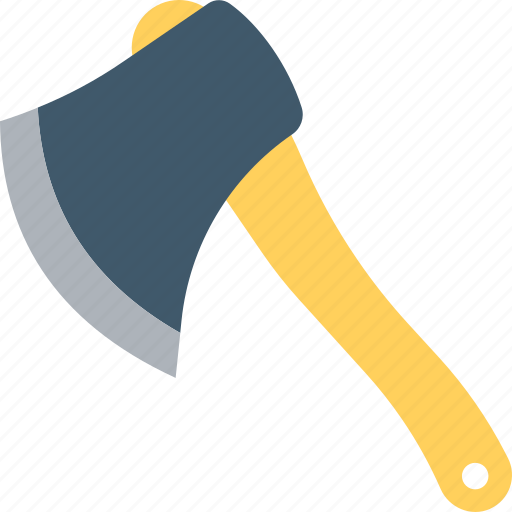 Axe, cutting tool, garden tool, wood cutting, working tool icon - Download on Iconfinder