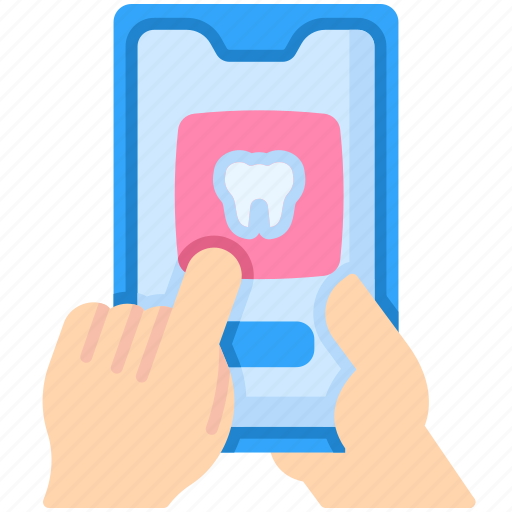 Apps, dental, online, booking, reservation, phone icon - Download on Iconfinder