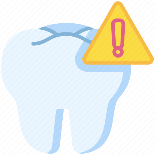 Warning, dental, dentist, problem, tooth, teeth icon - Download on Iconfinder