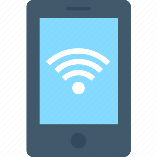 Mobile, mobile wifi, smartphone, wifi, wifi connection icon - Download on Iconfinder