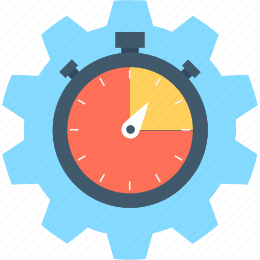 Cog, deadline, reminder, schedule, stopwatch icon - Download on Iconfinder