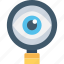 magnifier, observe, optimization, search, view 