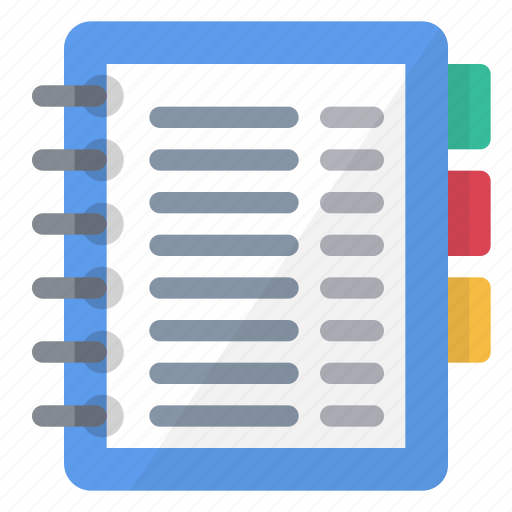 Address, book, business, data, information, notes icon - Download on Iconfinder