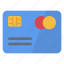 card, chip, credit, front, information, money, pay 