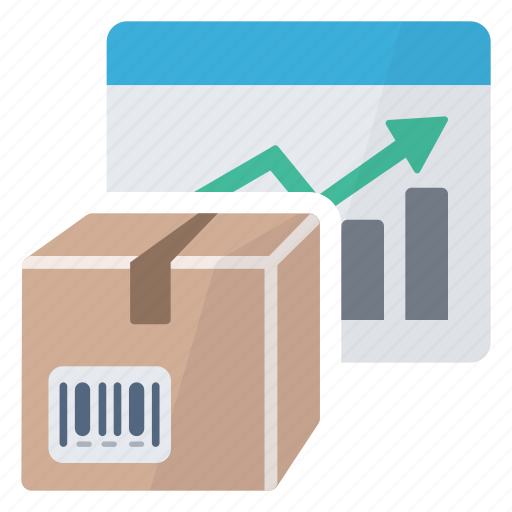 Box, chart, graphics, package, product, report icon - Download on Iconfinder