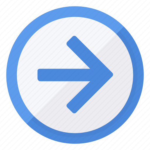 Arrow, browse, circle, direction, navigation, next, right icon - Download on Iconfinder