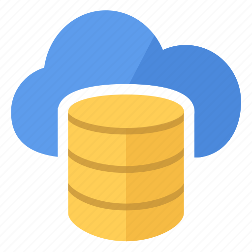 Blue, cloud, data, database icon - Download on Iconfinder