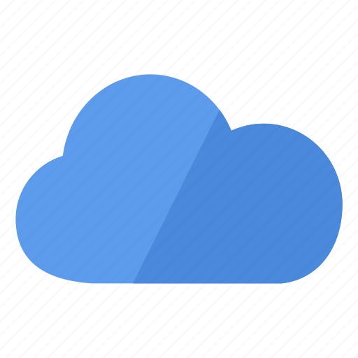 Blue, cloud, data, storage icon - Download on Iconfinder