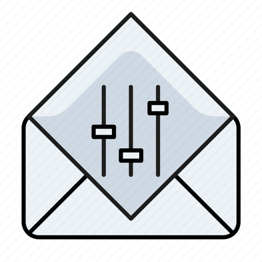 Email, email settings, mail setting, settings, configuration, preferences, setting icon - Download on Iconfinder