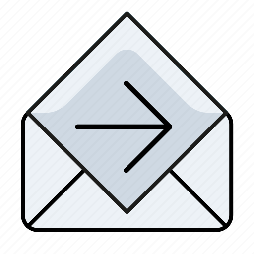 Email, email forward, mail forwards, read, letter, mail, message icon - Download on Iconfinder