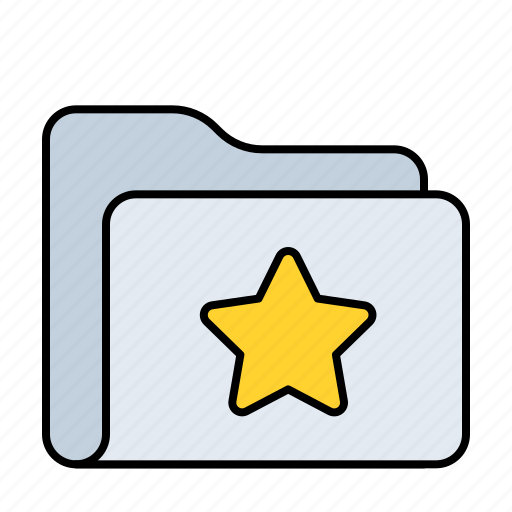 Favorites, folder, achievement, award, bookmark, favorite, star icon - Download on Iconfinder