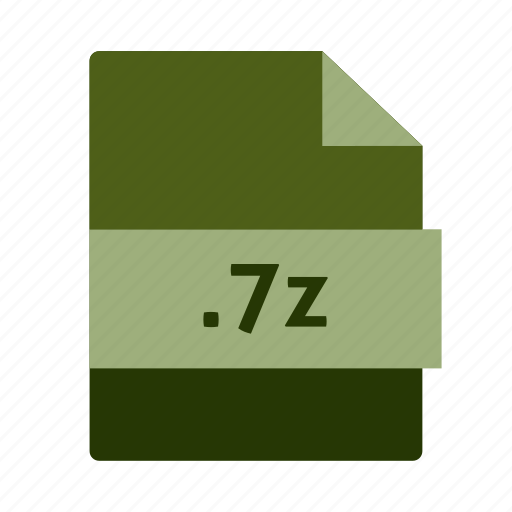 Archive icon, extension, file, format 7z, name icon - Download on Iconfinder