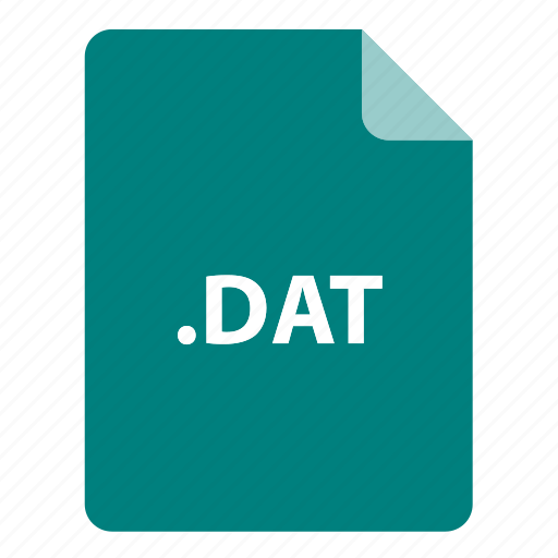 Dat, file format, file type, file, file extension icon - Download on Iconfinder