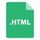 file format, file type, html, file, file extension