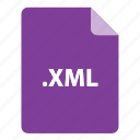 file format, xml, file type, file, file extension