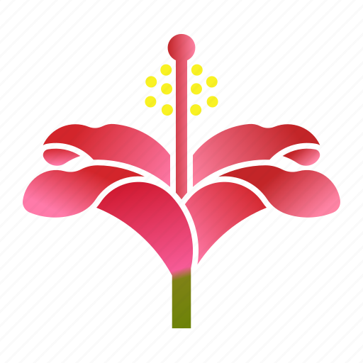 Bloom, flower, hibiscus, plant icon - Download on Iconfinder