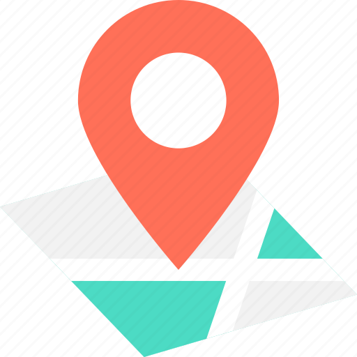 Location marker, location pin, location pointer, map locator, map pin icon