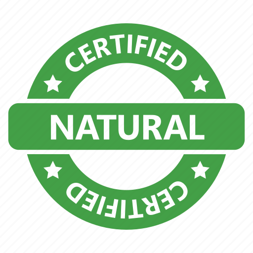 Badge, certified, natural icon - Download on Iconfinder