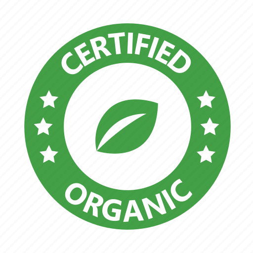certified organic food label