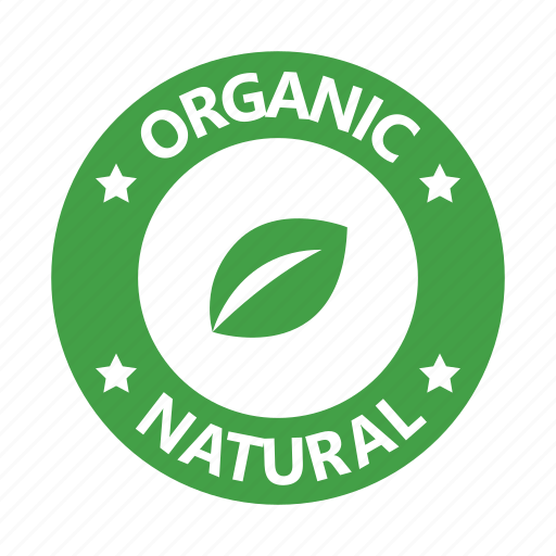 Badge, leaf, natural, organic icon - Download on Iconfinder