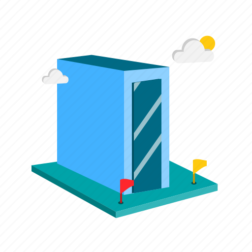 Building, college, education, educational, institute, school icon - Download on Iconfinder